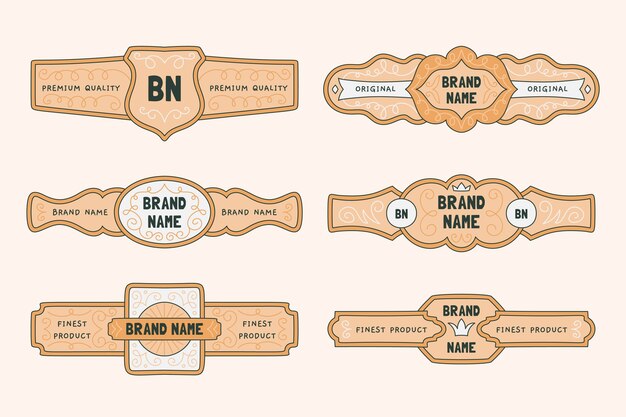 free label design templates