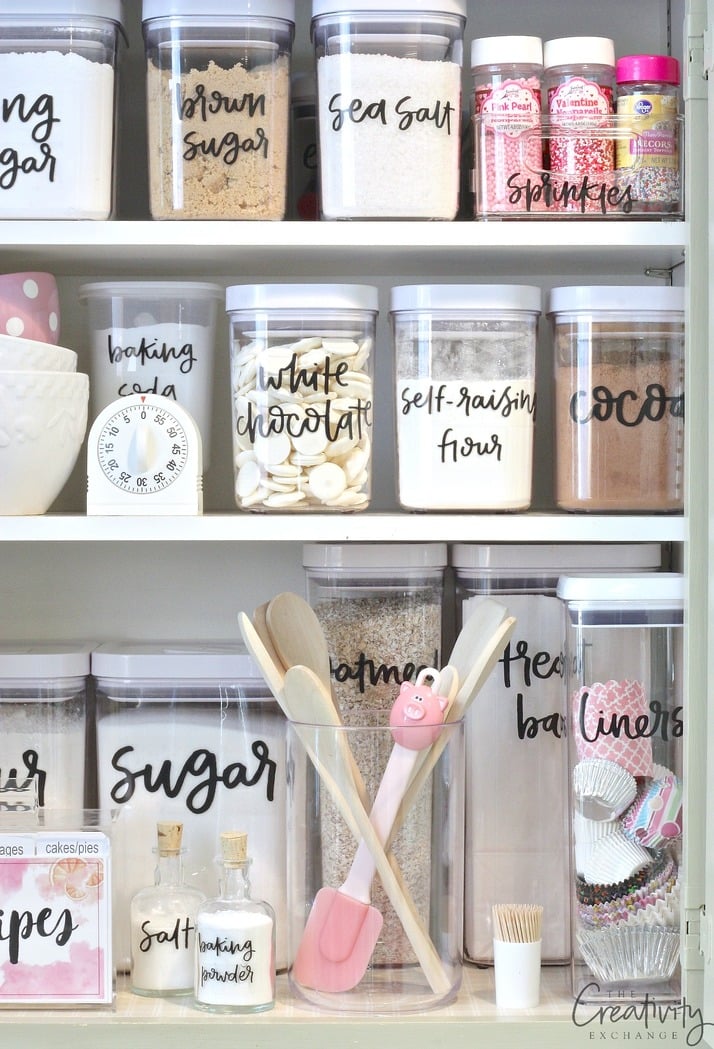 free printable pantry labels list