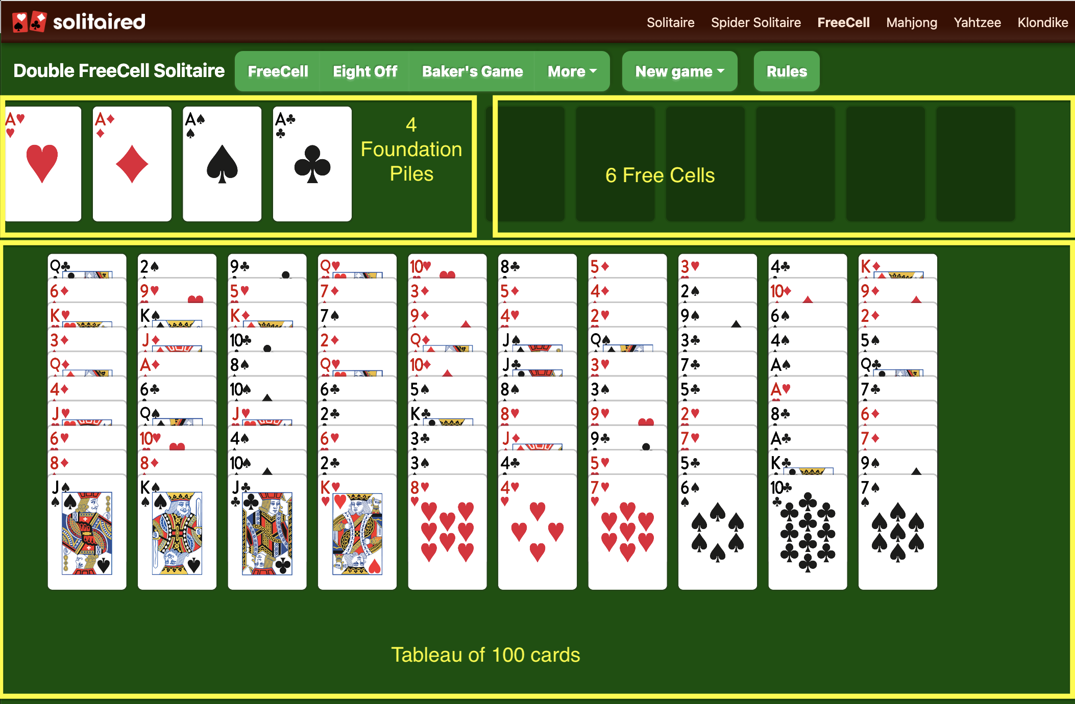 freecell double