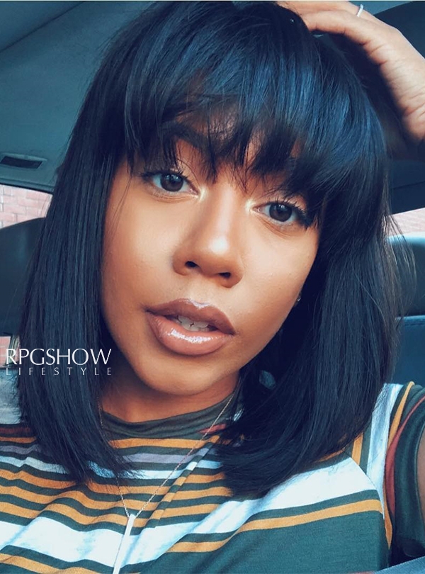 fringe short bob