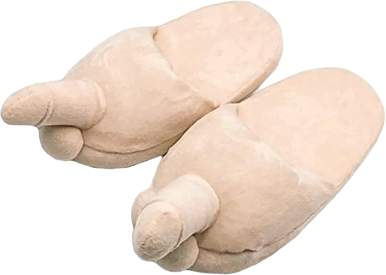 funny adult slippers