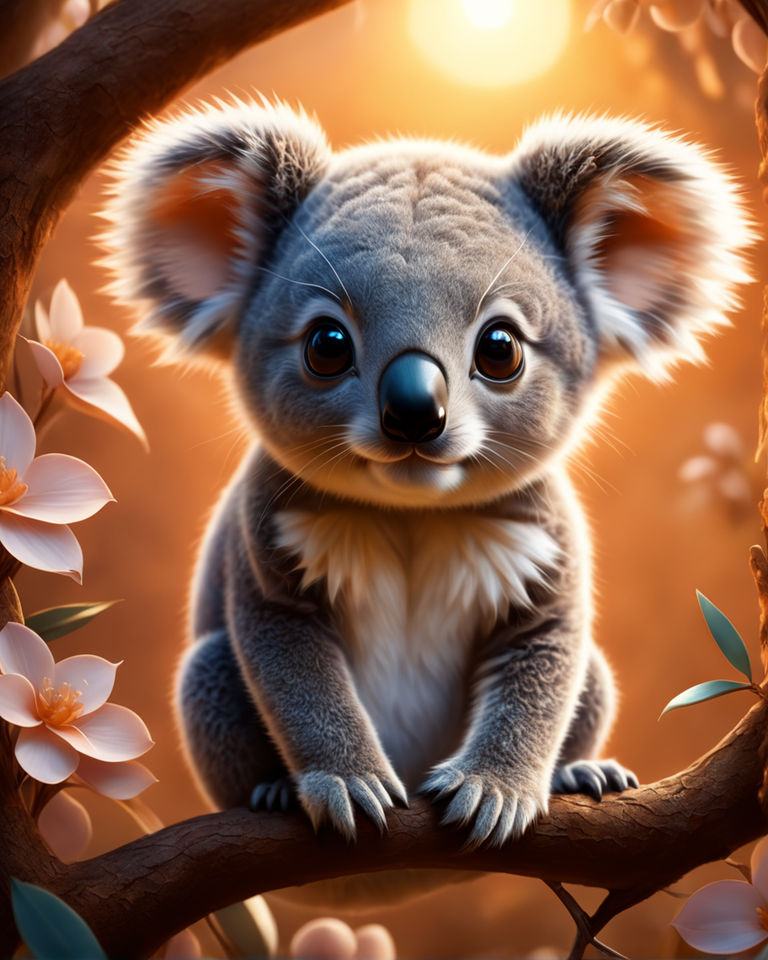 funny koala