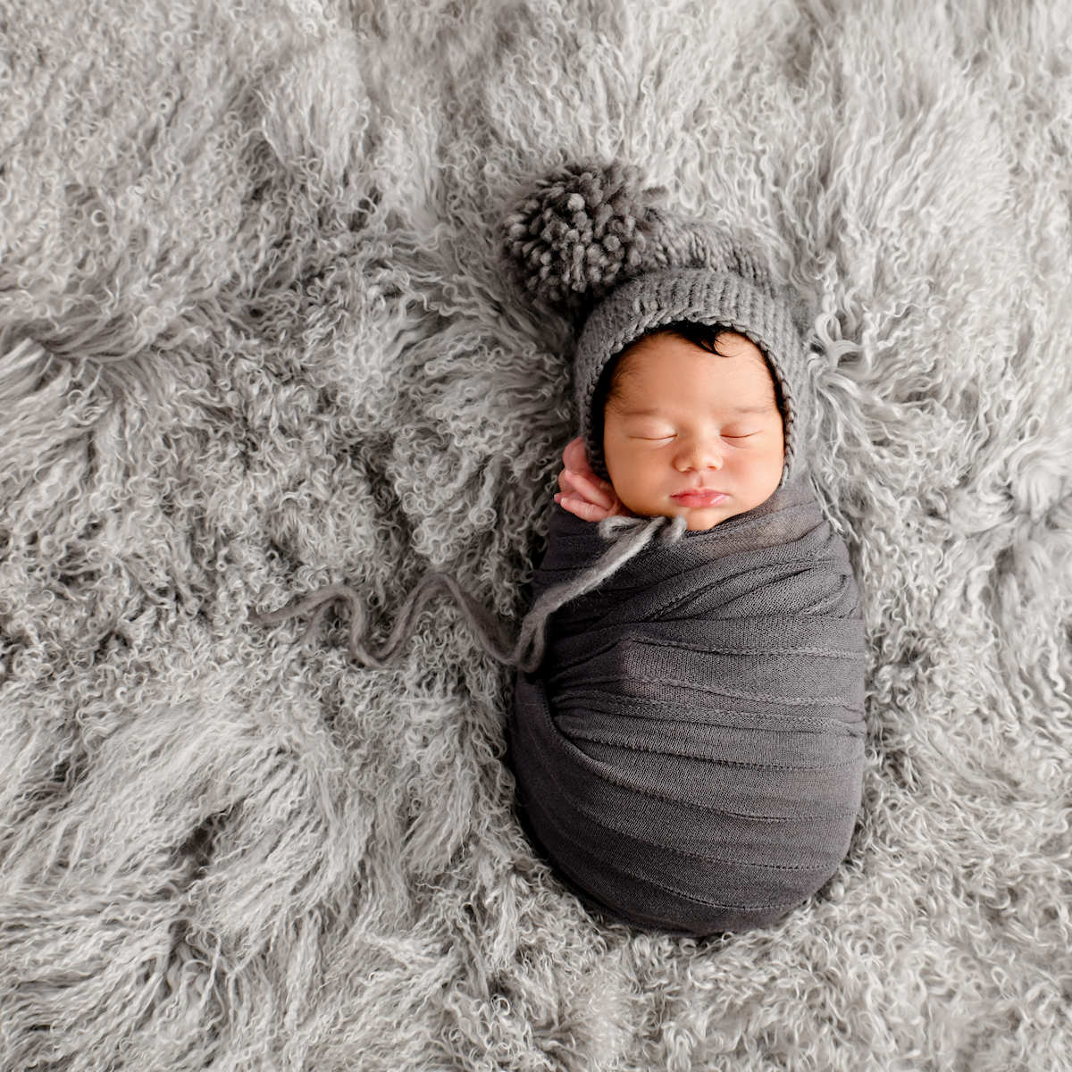 fur rug photography prop