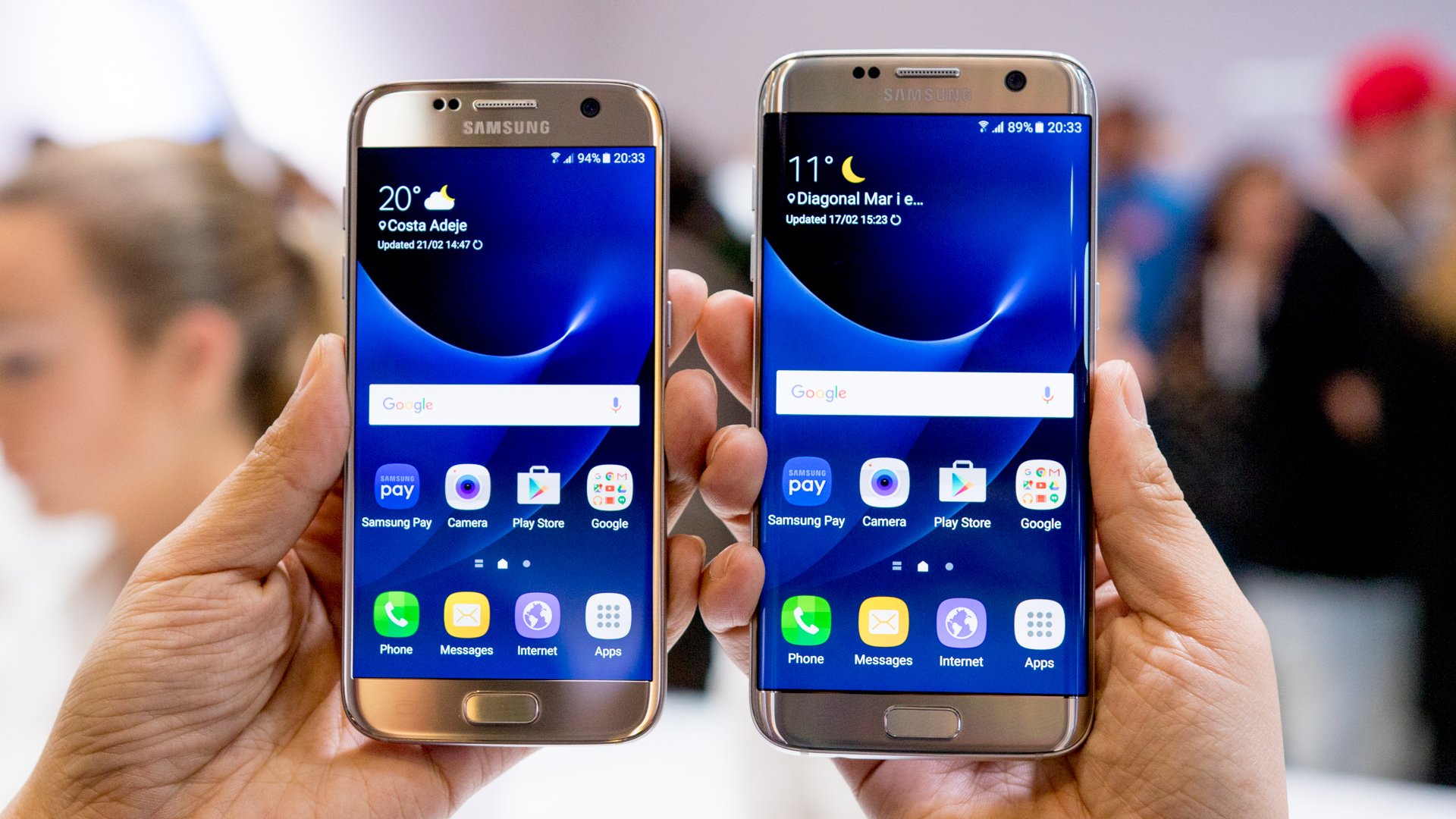 galaxy s7 vs