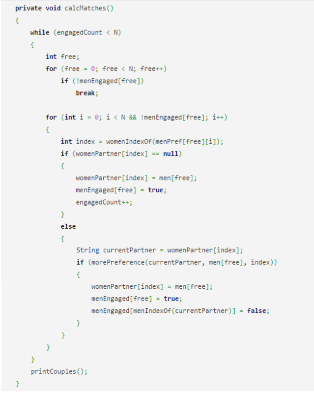 gale-shapley algorithm python