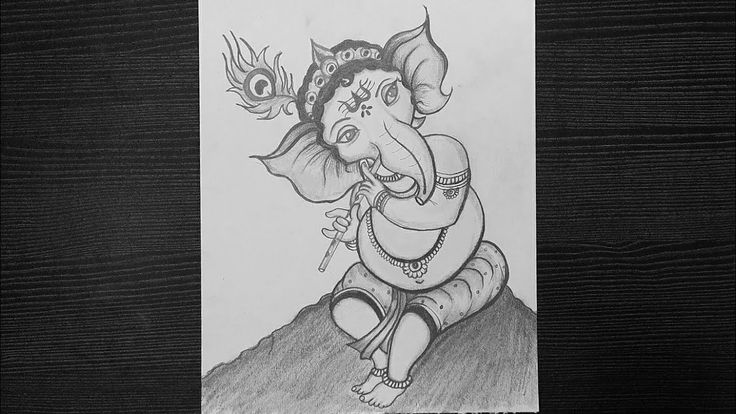 ganpati ji sketch