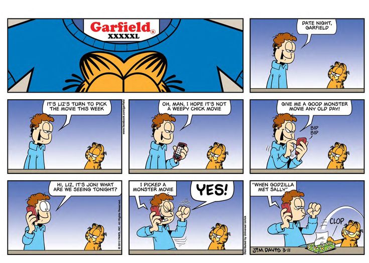 garfield comic today