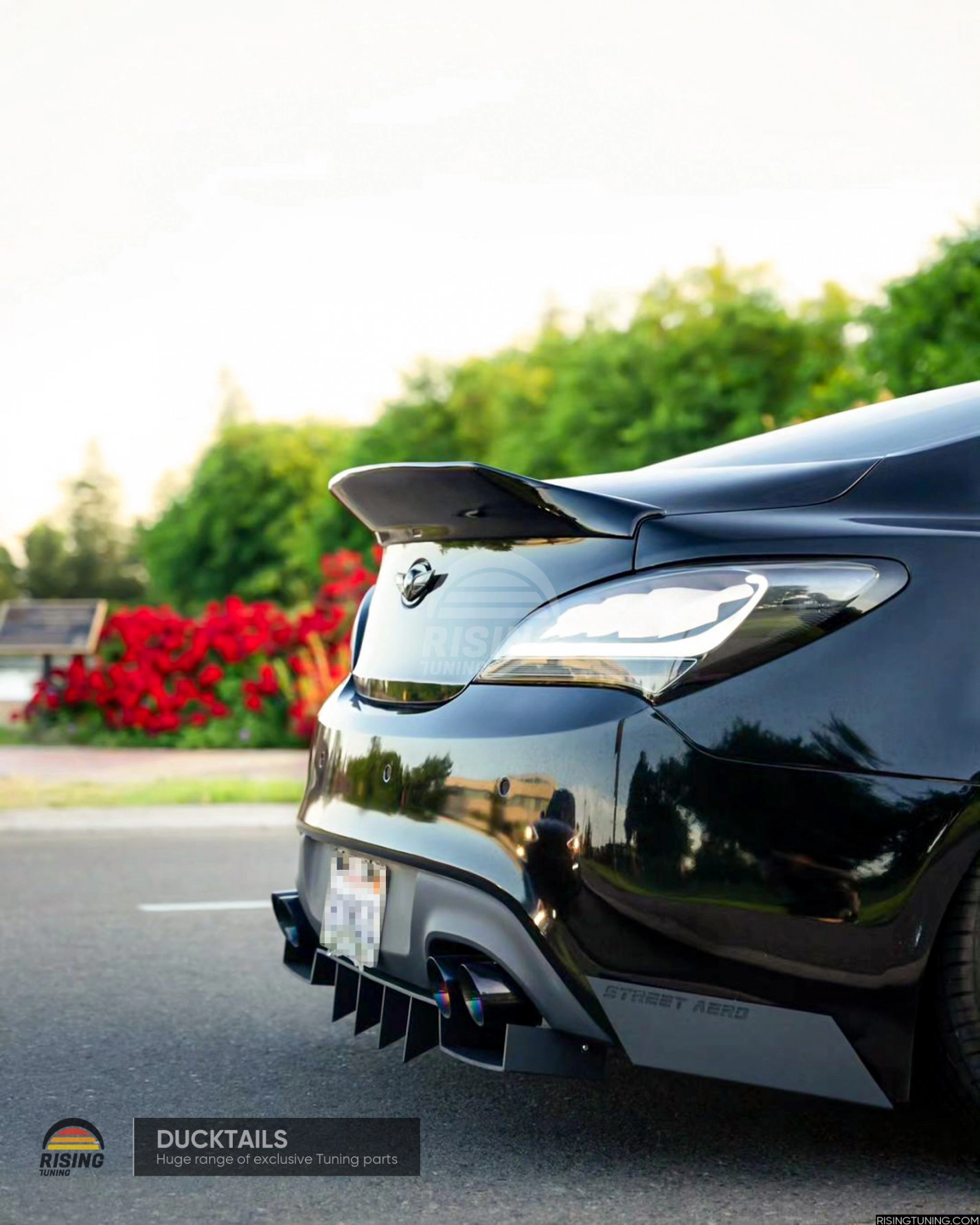 genesis coupe spoiler