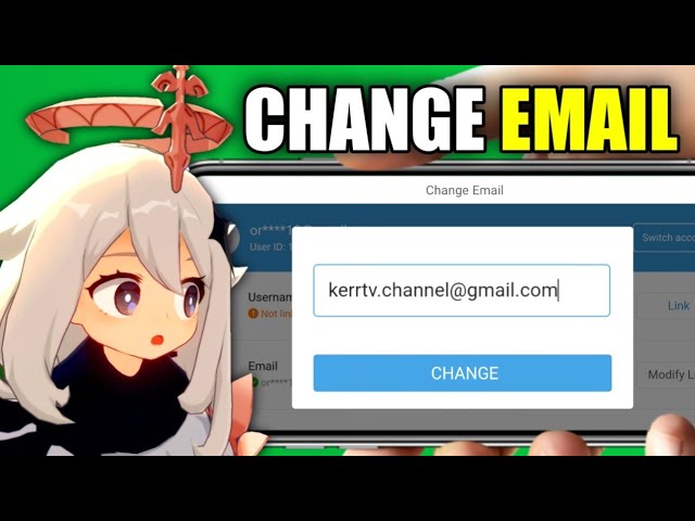 genshin impact changing email