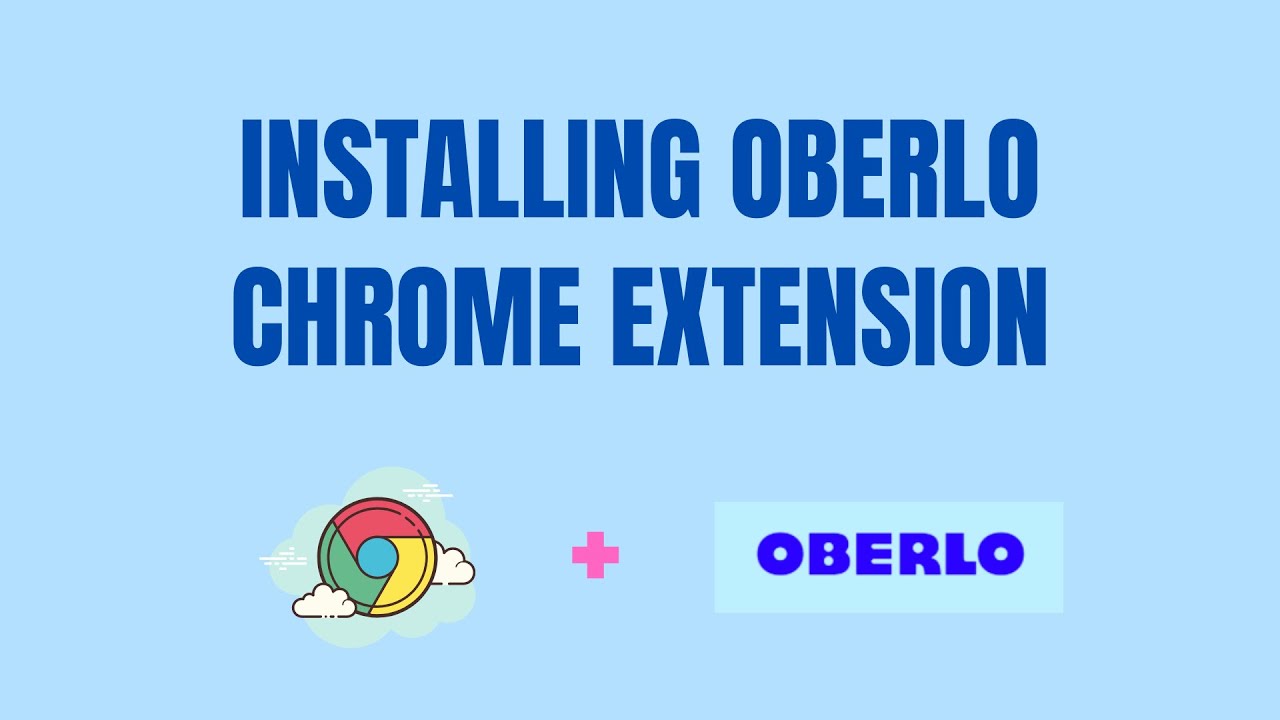 get oberlo chrome extension