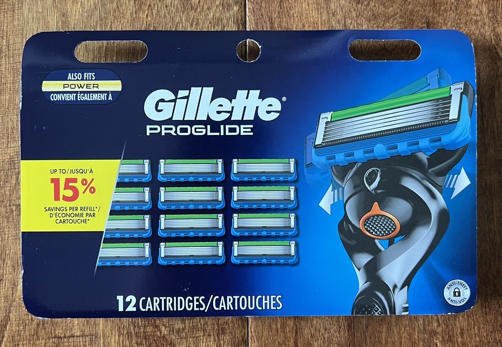 gillette proglide blades 12 pack