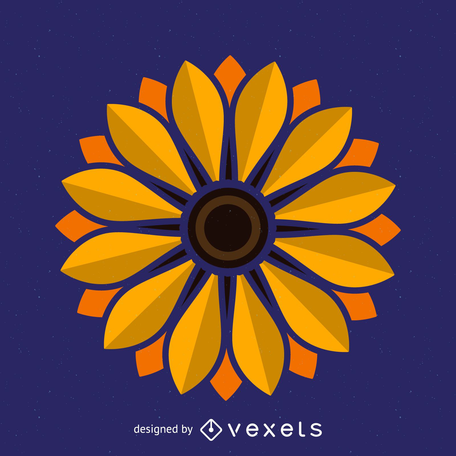 girasoles minimalistas