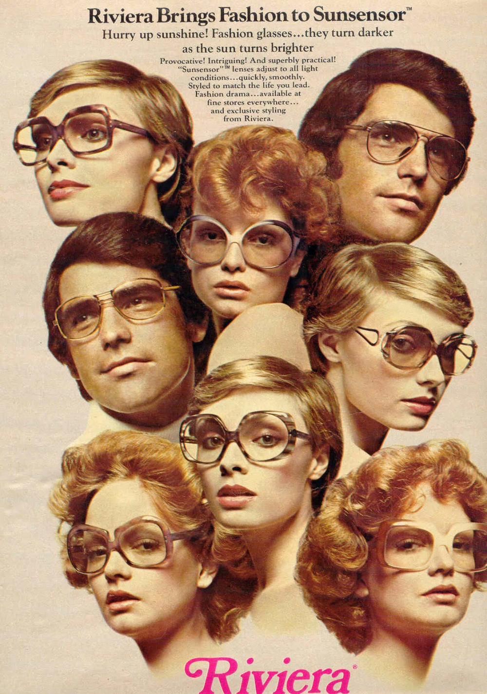 glasses from 70s