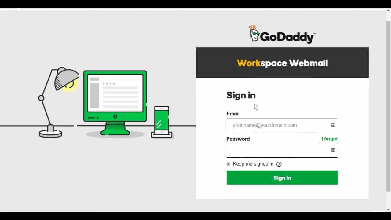 godaddy.com login