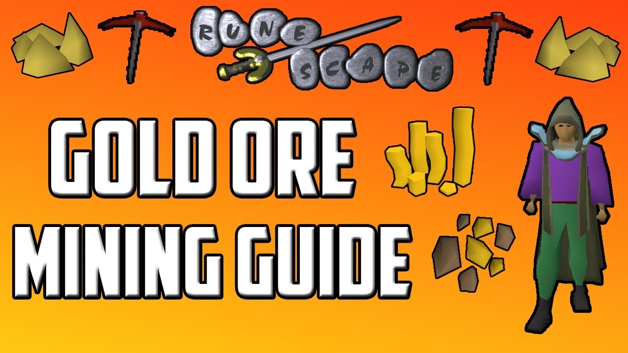 gold ore mining osrs