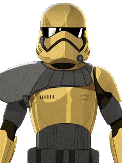 golden storm trooper