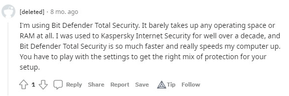 good antivirus reddit