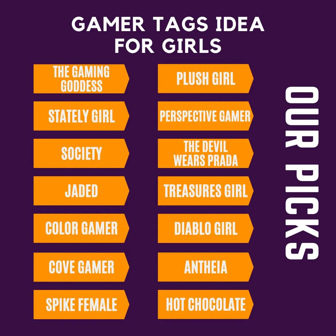 good girl gamertags