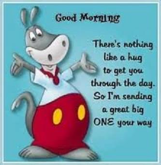 good morning hugs