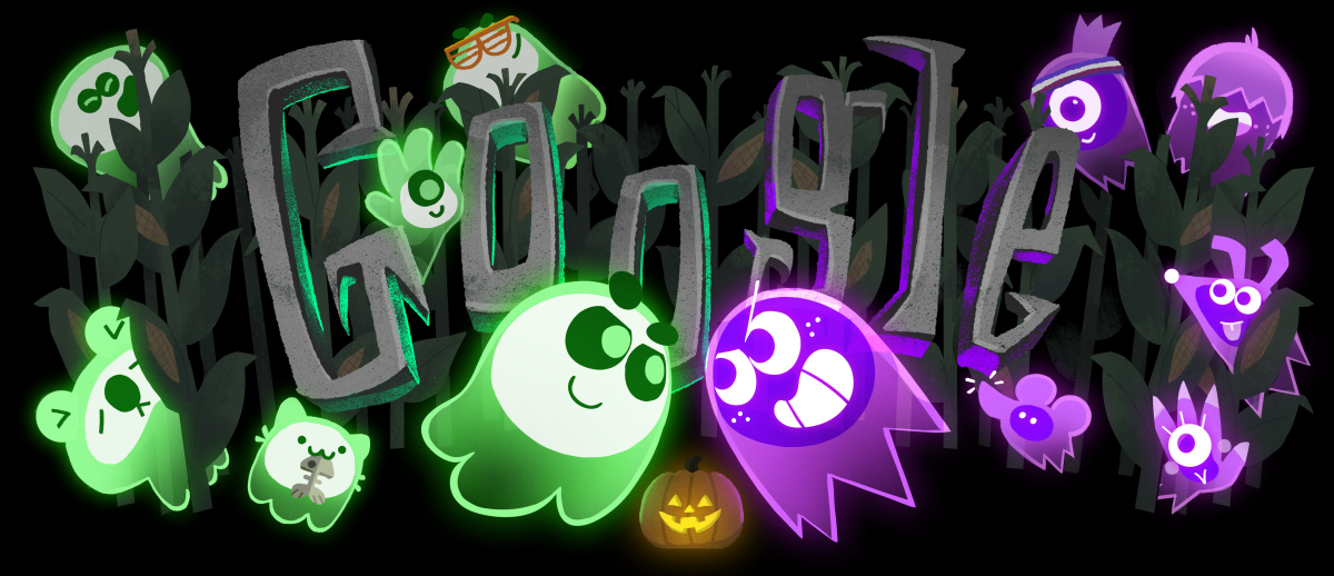 google doodle halloween