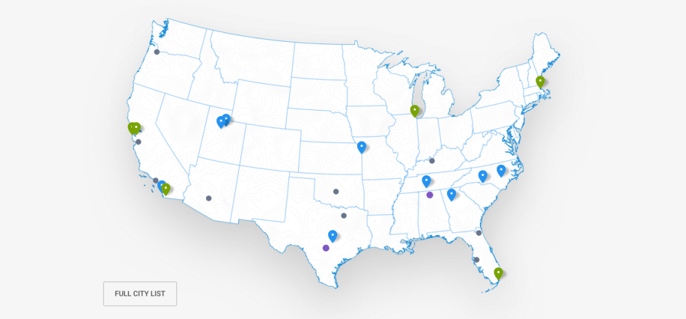 google fiber coverage map