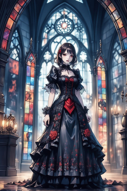 gothic anime art