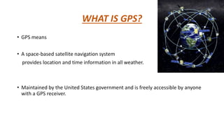 gps navigation system ppt