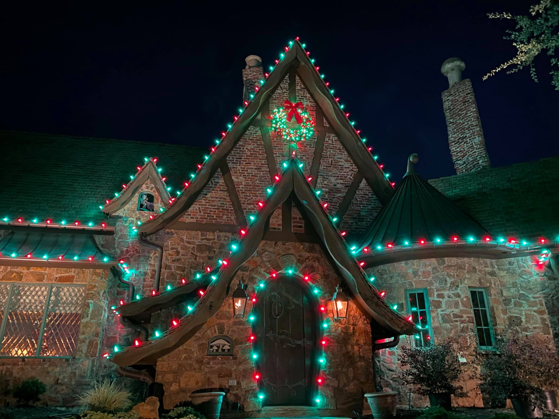 green c9 christmas lights