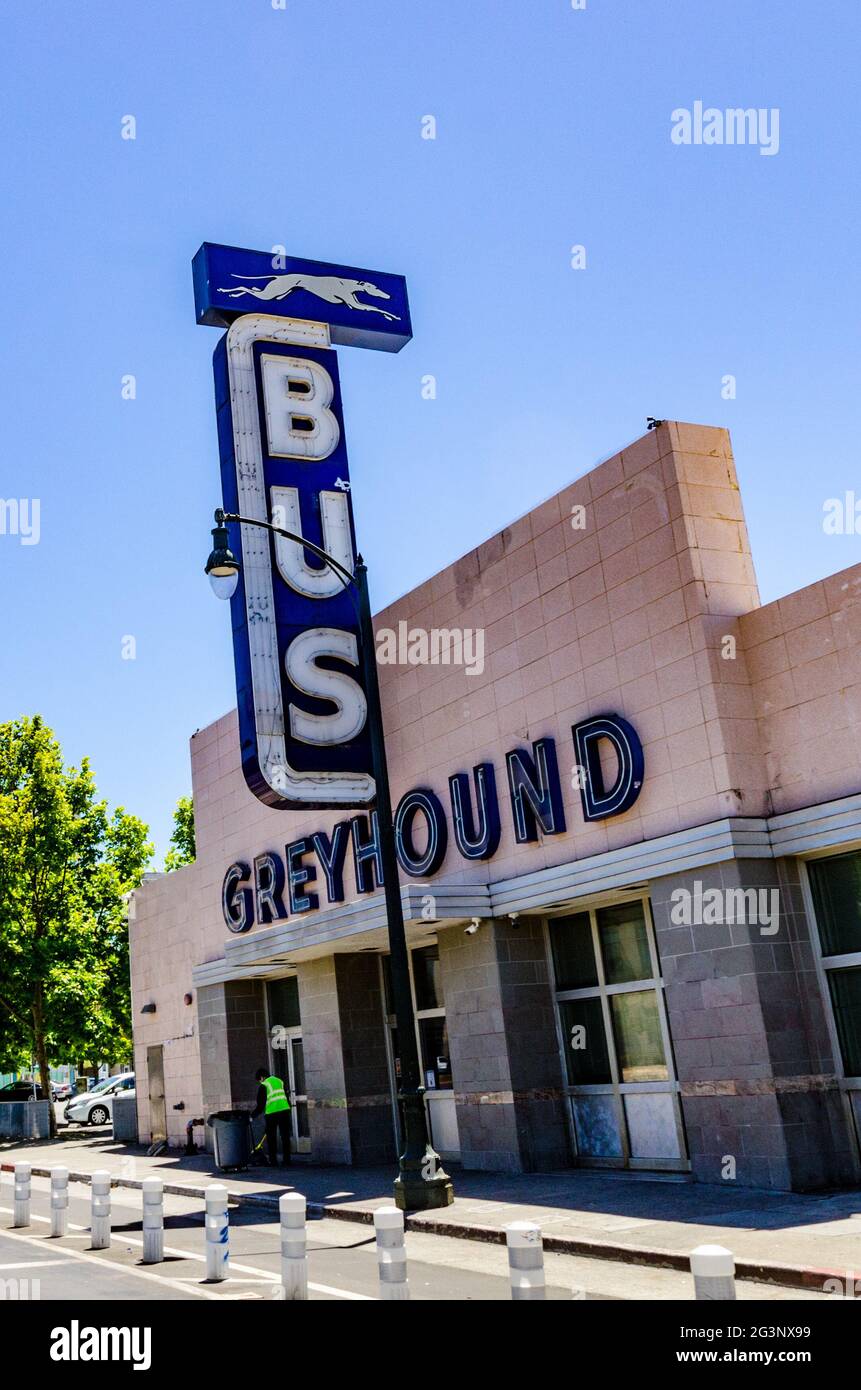 greyhound oakland