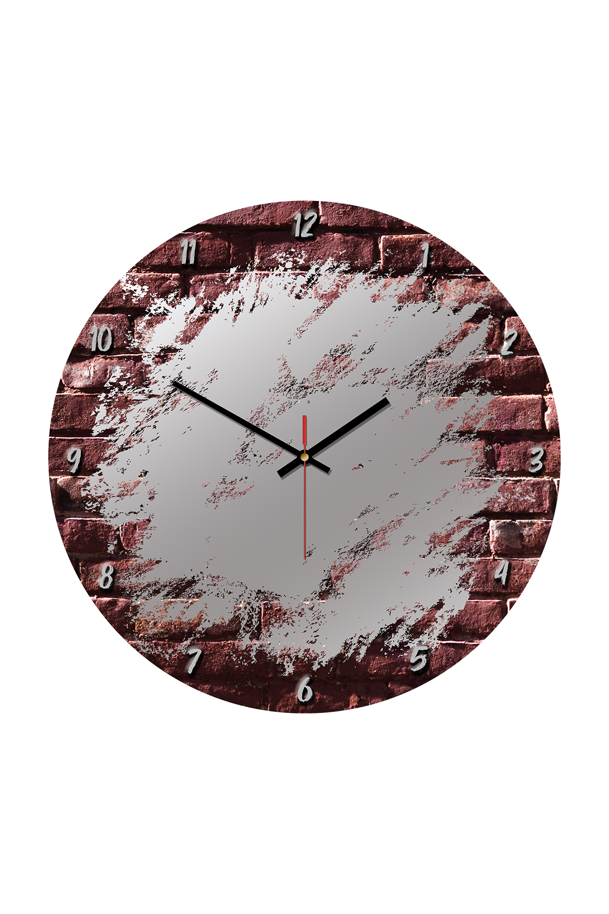 grunge clock