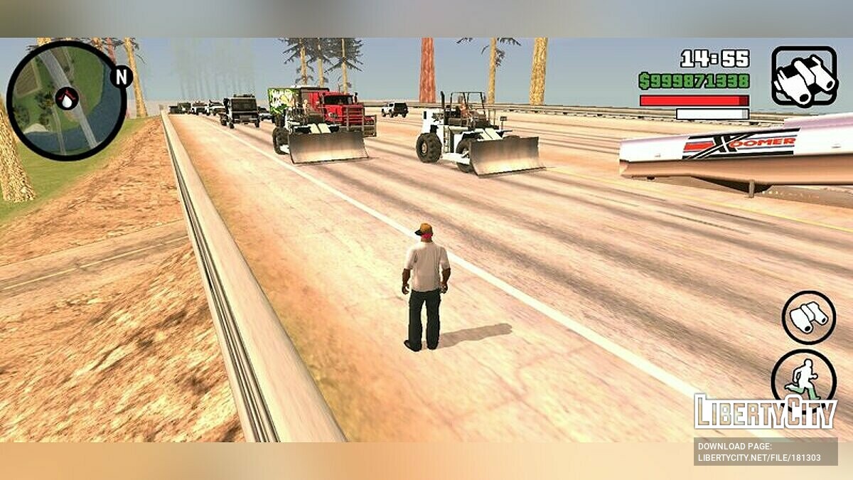 gta sa traffic mod