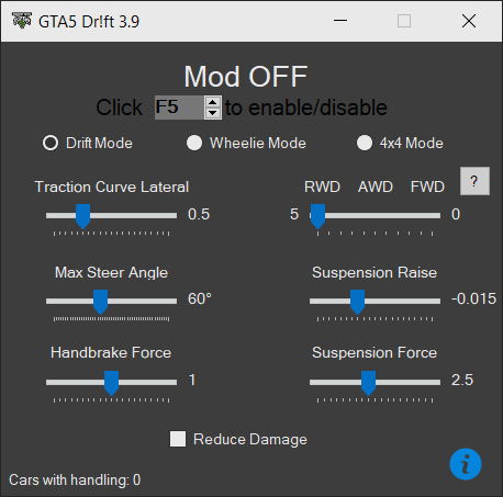 gta v drift mod