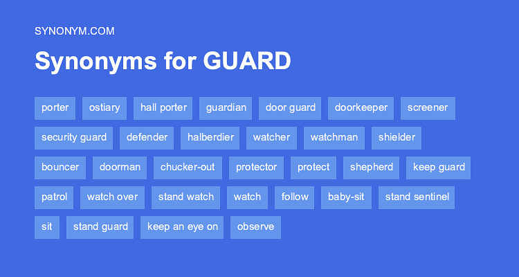 guard synonym