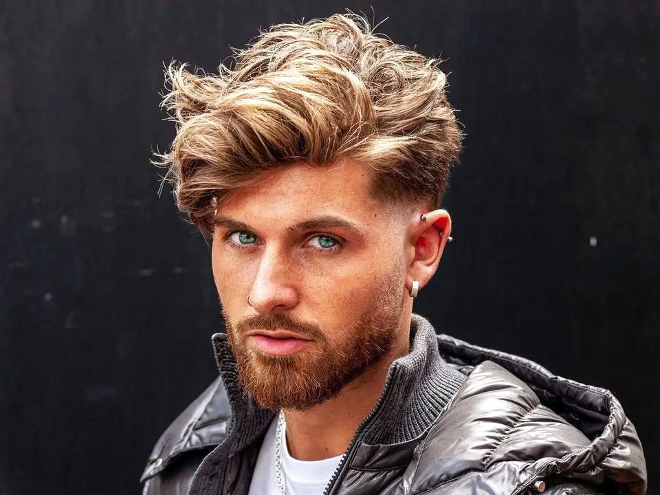 guys hairstyles blonde