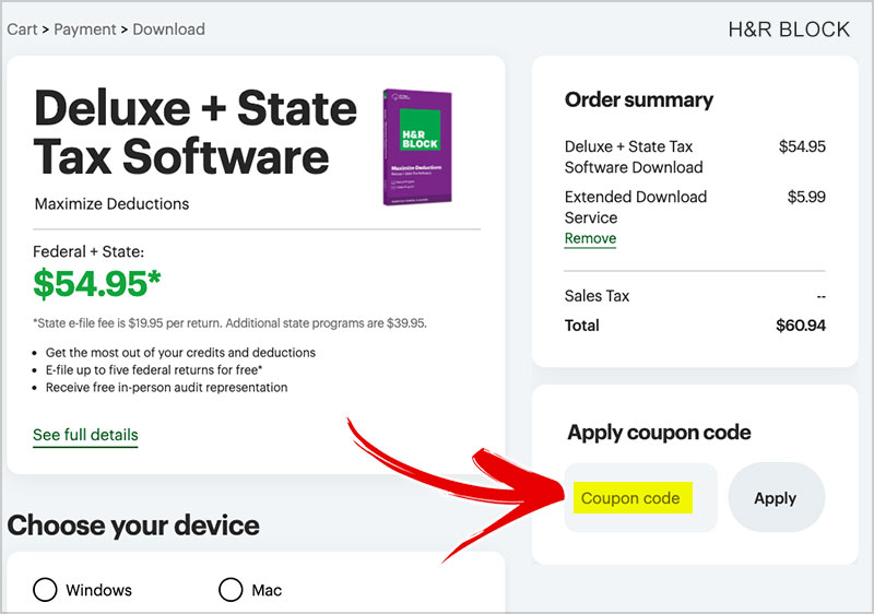 h r block coupon code 2023