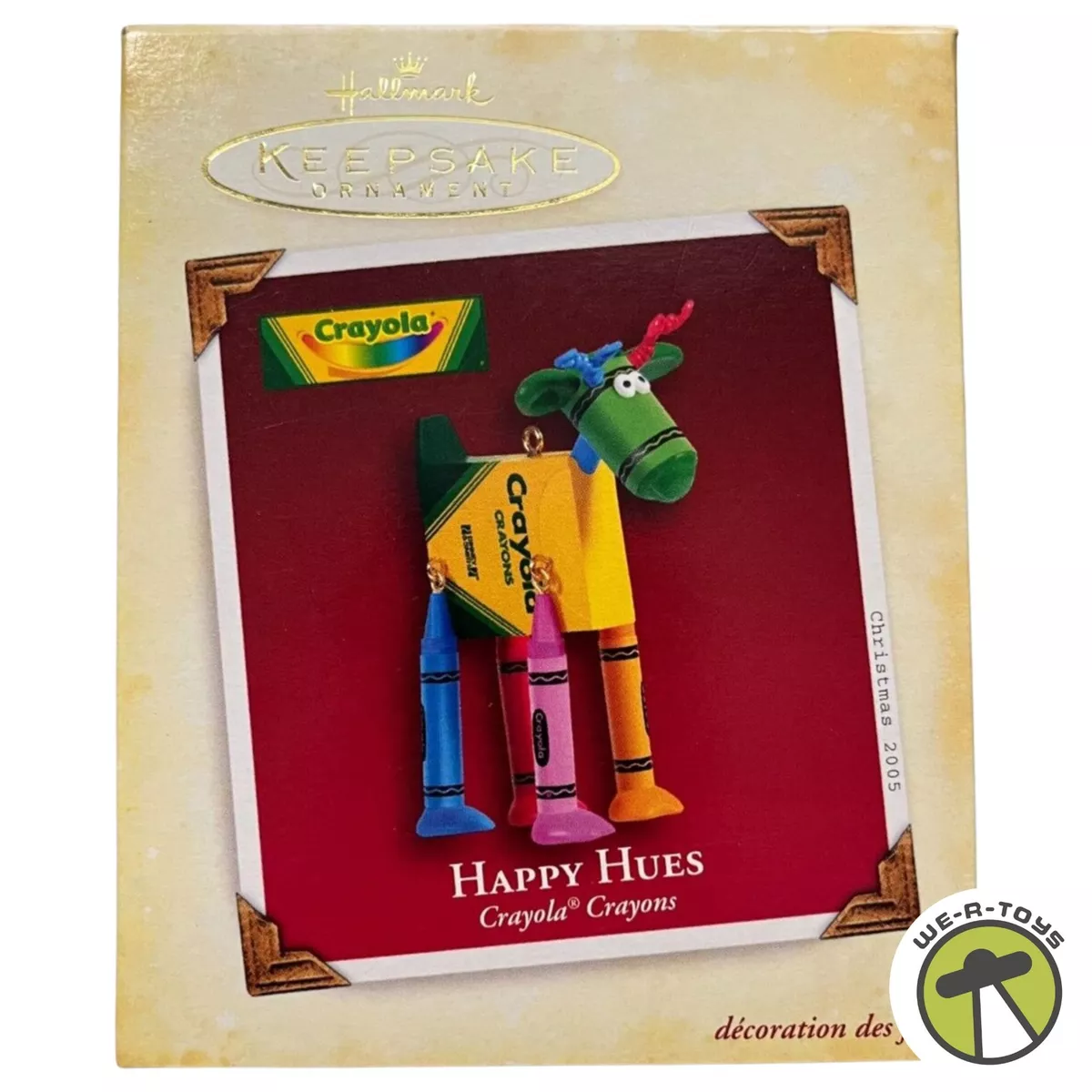 hallmark crayola ornaments