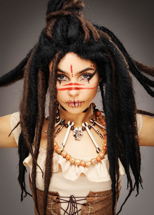 halloween costume dreadlocks