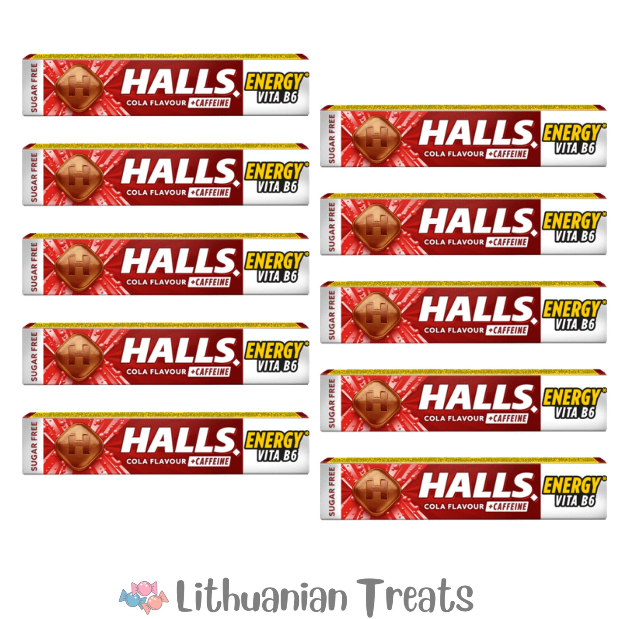 halls cola flavour