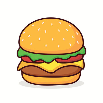 hamburger clip art