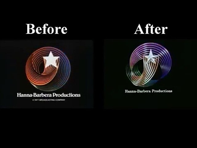 hanna barbera productions swirling star logo