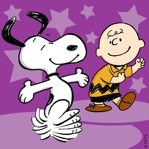 happy dance snoopy