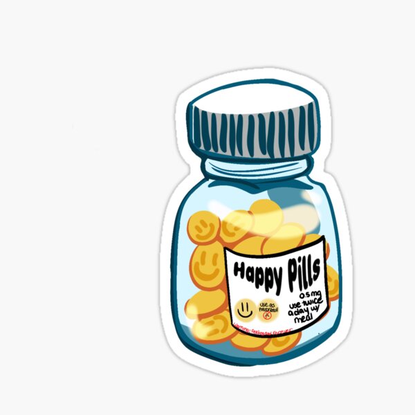 happy pills dibujo