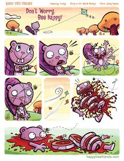 happy tree friends comic