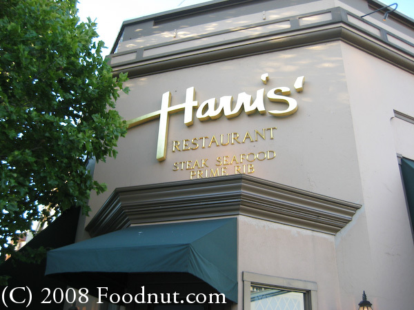 harris restaurant - the san francisco steakhouse