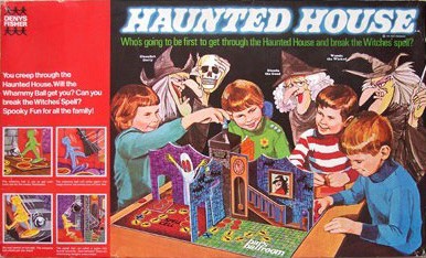 haunted house board game 1970s