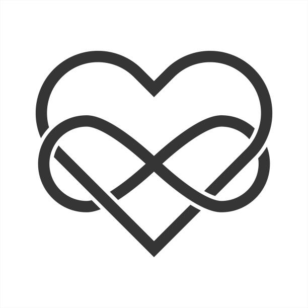 heart and infinity symbol