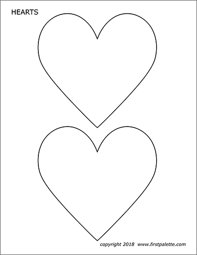 heart cutouts printable