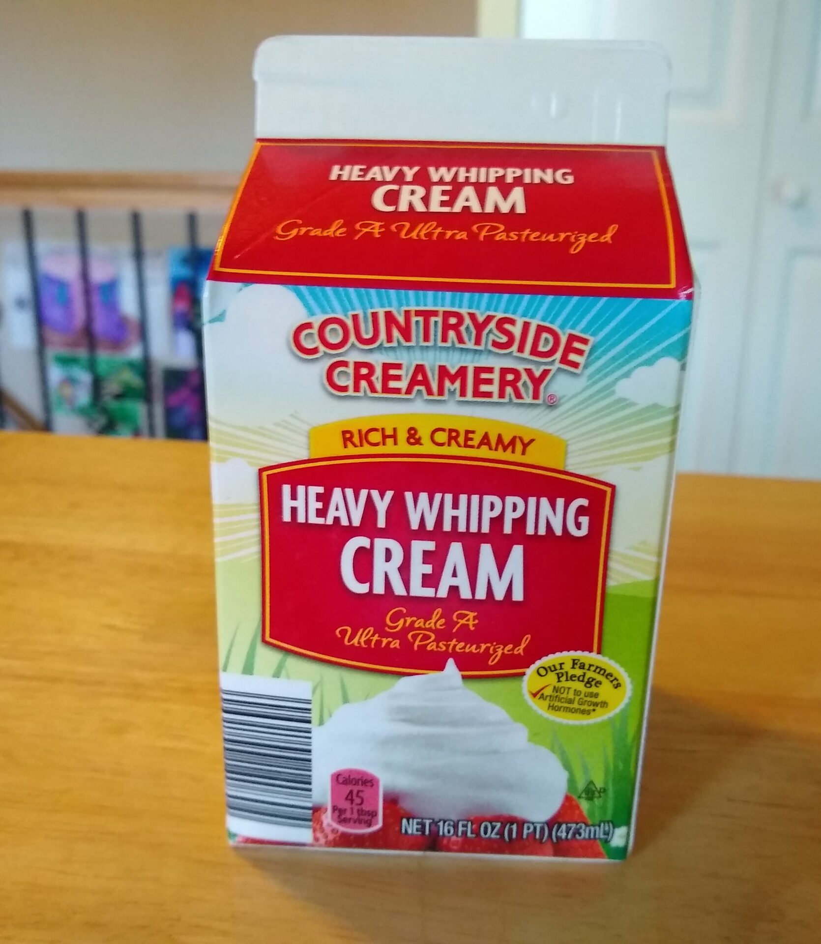 heavy cream aldi price