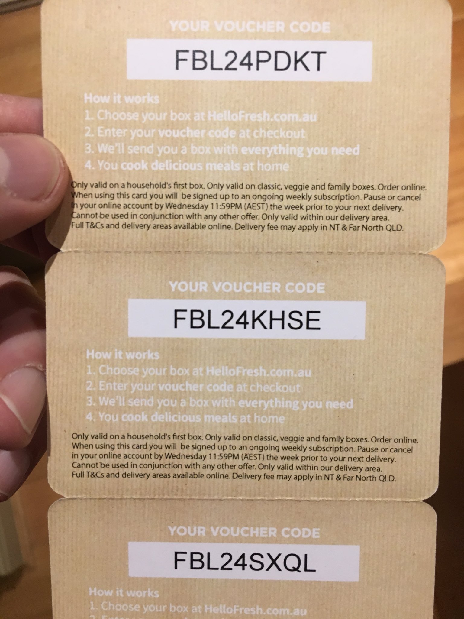 hellofresh promo codes australia