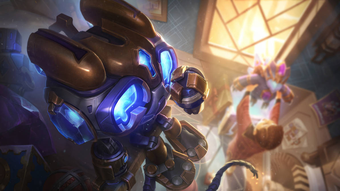 hextech amumu splash art